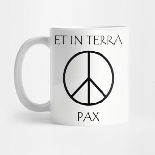 And on earth, peace. Mug